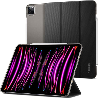 Këllëf tableti Spigen Liquid Air Folio për iPad Pro 11" 2022 2021, me stand, i zi