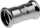 Kapëse presioni KAN-THERM Press Coupling 6206200S, 76x76 mm, çelik, ngjyrë argjendi