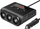 Ndarës prize makine PLS42, 3x 12V, 4x USB me voltmetër, i zi