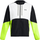Xhaketë trajnimi Under Armour Legacy Windbreaker për meshkuj, me kapuç, kundër erës, e zezë e bardhë neoni