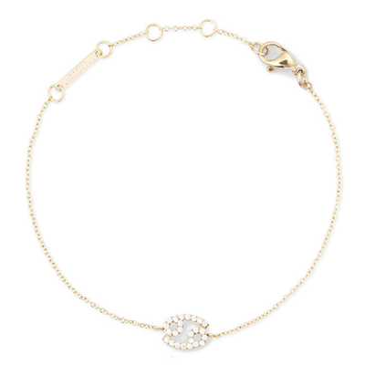 Byzylyk për femra Daniel Wellington Cancer Crystal Zodiac DW00400910, i artë