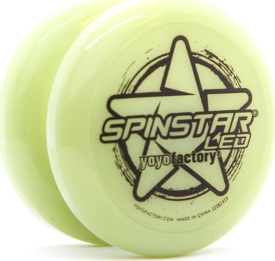 Yoyo YoYoFactory Spinstar LED, plastikë, me drita LED, i verdhë