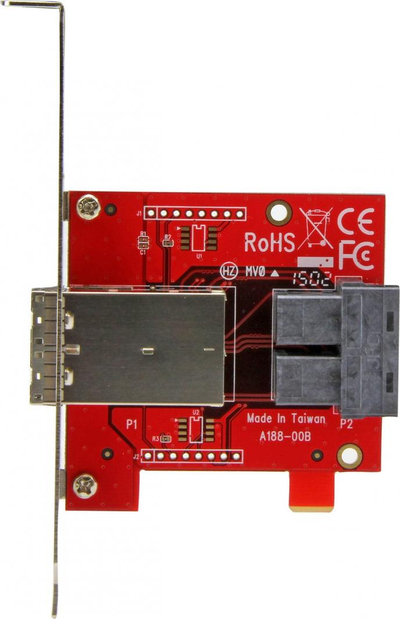 Përshtatës StarTech 2x SFF-8643 - 2x SFF-8644 (SFF86448PLT2)