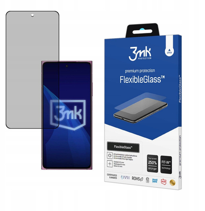 Заштита за екран 3mk FlexibleGlass за HMD Skyline 5G, хибридно стакло, проѕирна