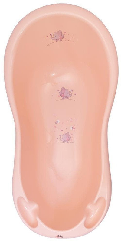 Када за бебе Maltex Elephant Minimal 84cm, ергономска, Peach Rose