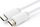 Кабел HDMI Microconnect MC-HDM19191.5V2.0WH, 1.5m, 4K 60Hz, бел
