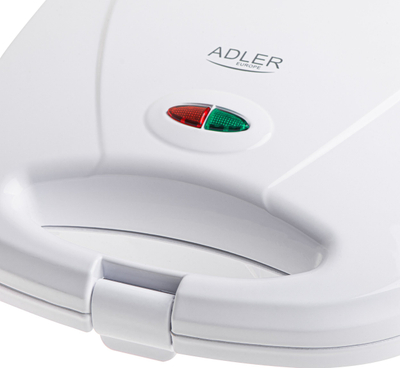Grill elektrik Adler AD 3072, veshje jo ngjitëse, i bardhë