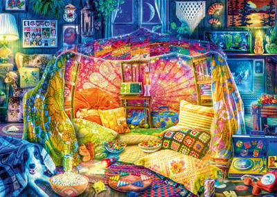 Puzzle Schmidt Spiele A Cosy Den, 1000 pjesë, shumëngjyrësh