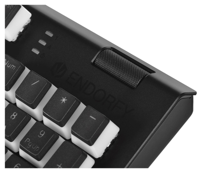 Tastierë mekanike Gaming Endorfy OMNIS PUD, USB, Kailh Red, RGB, e zezë