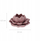 Mbajtëse qiriu tealight Home Styling Collection Lotus, porcelan, 12.5 x 13 x 6.5 cm, e bardhë