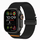 Ремен Tech-Protect Nylon Clasp за Apple Watch 44 45 46 49mm, најлон, метална тока, црн