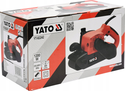Brusilica me rrip YATO YT-82242, 1200W, rrip 100mm, e kuqe