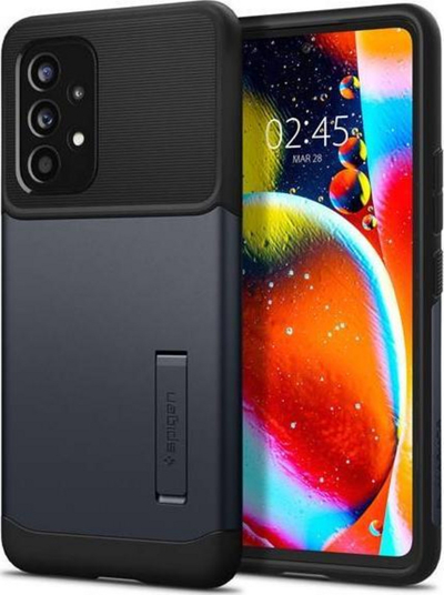 Mbrojtëse Spigen SLIM ARMOR për Samsung Galaxy A53, e kaltër e errët