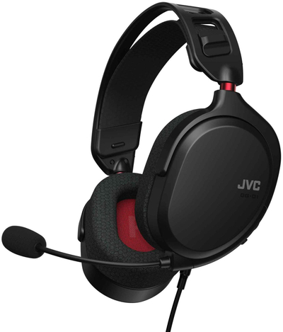 Kufje gaming JVC GG-01BQ, 3.5 mm, me mikrofon, të zeza