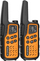 Set radiolidhje Baofeng BF 25E PMR446, 10 km, 1400 mAh, portokalli