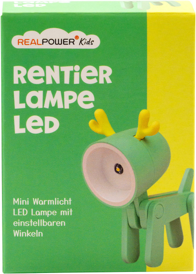Elektrik dore RealPower LED Animal, dre, jeshil