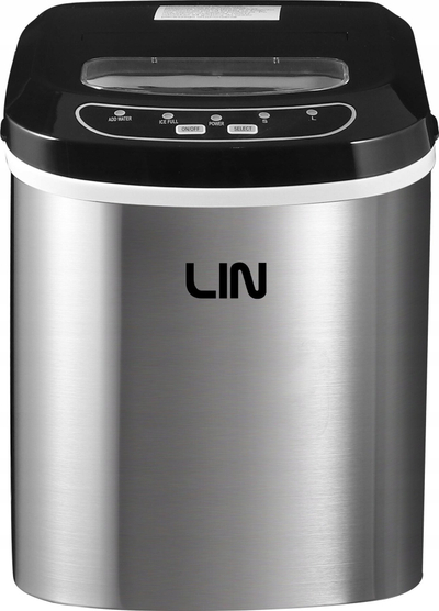 Makine akulli LIN ICE PRO S12, portative, ngjyrë argjendi