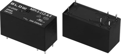 Rele mekanike Blow MPI-S-112-A-3, 12V DC, 10A