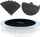 Dysheme trampoline Neo-Sport, 137-140 cm, 30 susta, e zezë