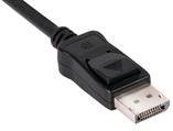 Kabllo DisplayPort CLUB3D 1.2, 3m, 4K 60Hz, e zezë