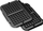 Pjata waffle Tefal XA730810 OptiGrill, pajisje belge, jo-ngjitëse, e zezë