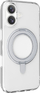 Maskë telefoni Cellularline Spin Mag për iPhone 17, me unazë 360°, transparente