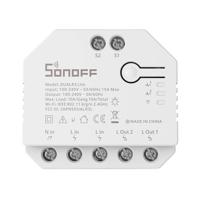 Ndryshues Smart Wi-Fi WiFi Sonoff Dual R3 Lite