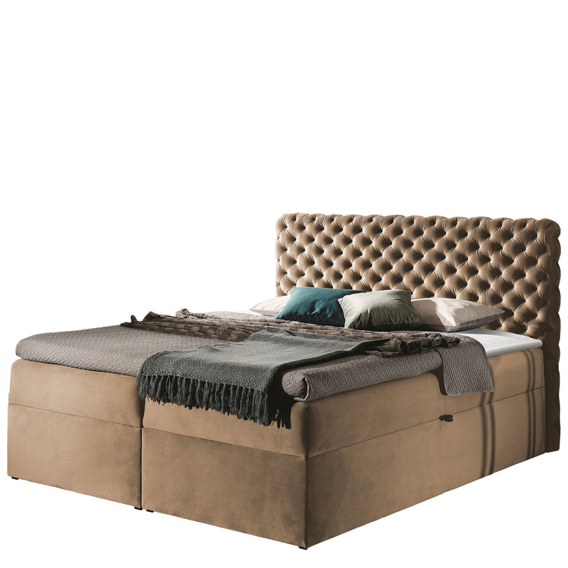 Shtrat kontinental CHESTERFIELD 160x200 + dyshek