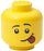 Kuti magazinimi LEGO Head - silly (mini), e verdhë