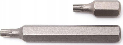 Bit TORX T30, 10mm, 75mm, metalik