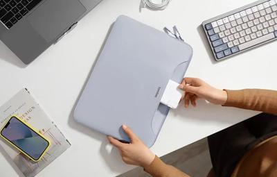 Çantë laptopi Tomtoc TheHer A21, 13", material i papërshkueshëm nga uji, blu