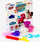 Set plasteline Mega Creative Modeling Dough Horses, 3 ngjyra, forma kuajsh, shumëngjyrësh