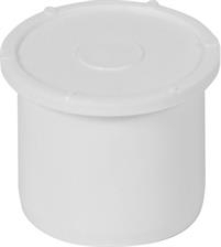 Kapak fundor Tycner PP 32mm për tub, i bardhë