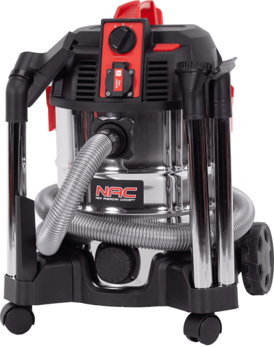 Fshesë industriale NAC VC140S-25-KL, 1400W, depozitë 25L, inoks