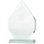 Trofe qelqi Victoria Sport 3D, i gdhendur, me kuti, transparent