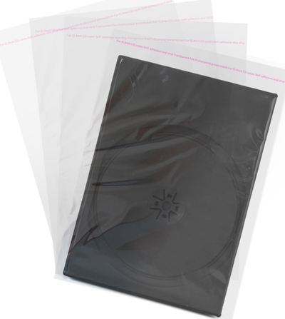 Qese mbrojtëse MediaRange për CD DVD, me najlon plastik transparent, 1 copë