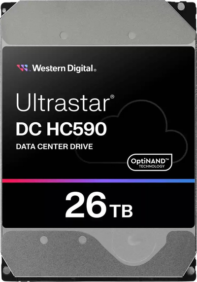 Hard disk WD Ultrastar DC HC590, 26TB, 3.5", SAS 12Gb/s