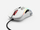 Mouse gaming Glorious Model D Matte, 68g, RGB, i bardhë