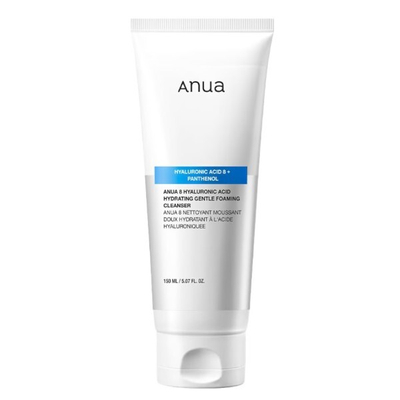 Shkumë pastruese për fytyrë Anua Hydrating Gentle Foaming Cleanser with Hyaluronic Acid, 150 ml