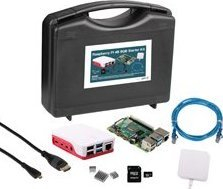 Kit zhvillimi Raspberry Pi 4 Model B, 8GB RAM, 1500MHz, me kuti