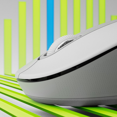 Maus Logitech Signature M650, wireless, SilentTouch, i bardhë