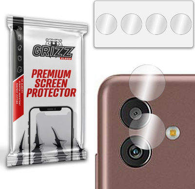 Mbrojtës kamere GrizzGlass Hybrid Glass Samsung Galaxy M13 5G, transparent