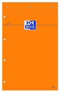Fletore Oxford Notebook A4+, 80 fletë me rrjetë, portokalli