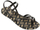 Sandale për femra Fashion Sandal V Fem, të zeza, masa 40 (82291)
