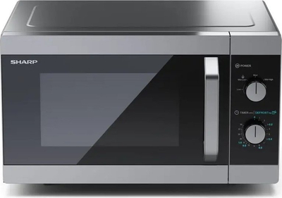 Furrë me mikrovalë Sharp YC-MS31E-S, 23L, 900W, inox