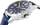 Ora dore Casio MTP-V004L-2B, analoge, rrip lëkure, blu