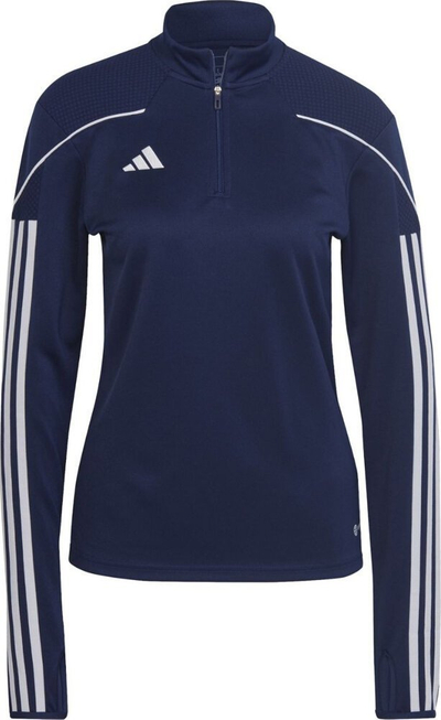 Bluzë stërvitore adidas Tiro 23 League W HS3483, me gjysmë zinxhir, Aeroready, blu navy