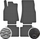 Tapeta gome për dysheme makine Mercedes Benz B W245 A W169, set me 4 copë, të zeza