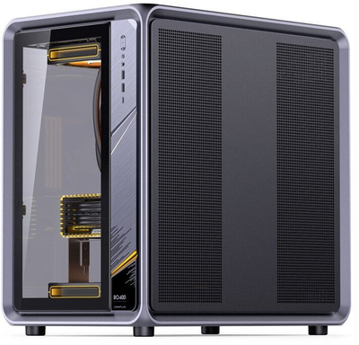 Kullë PC Jonsplus BO400 Mid Tower, ATX, xham i temperuar, e zezë
