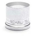 Manzhetë kompresuese Rehau RAUTHERM 10.1x1.1 SDR 11, bronz i galvanizuar, argjend, 10 copë